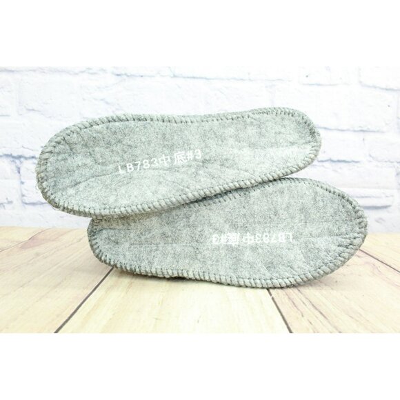 LL Bean Gray Wool Warm Replacement Boot Liner Inserts Size 3 - Picture 9 of 9